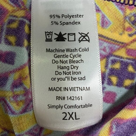 LULAROE AZURE SKIRT NWT - Picture 4 of 8